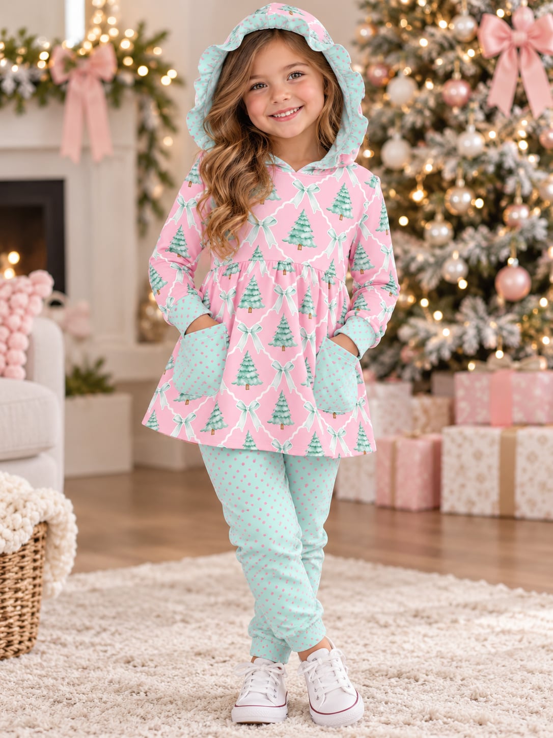 LPK Winter HOODED tunic Sets Presale (LPKW26) (Copy)
