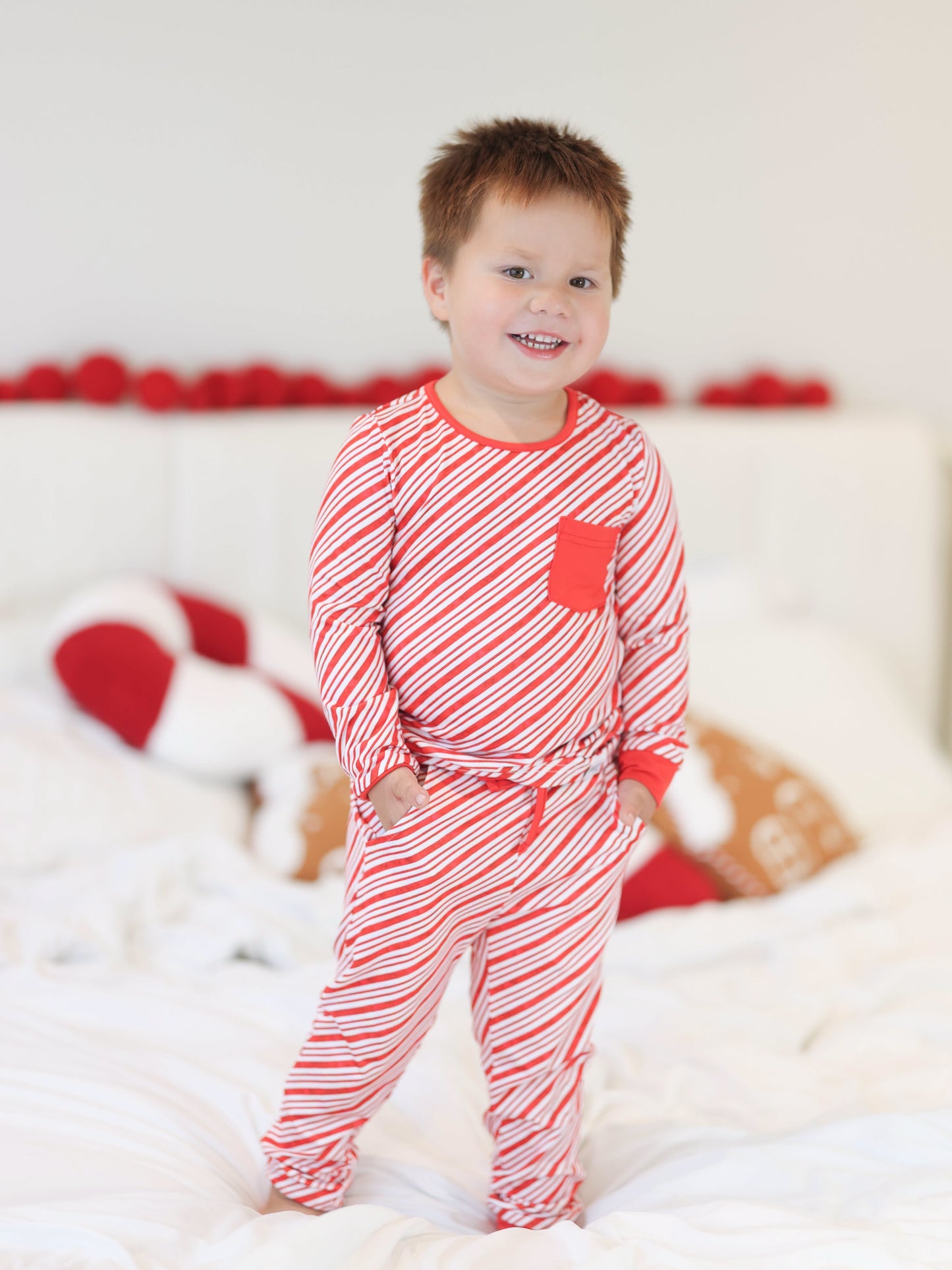 Unisex Adult and Kid Candy Cane Stripes Set Preorder (FH26)