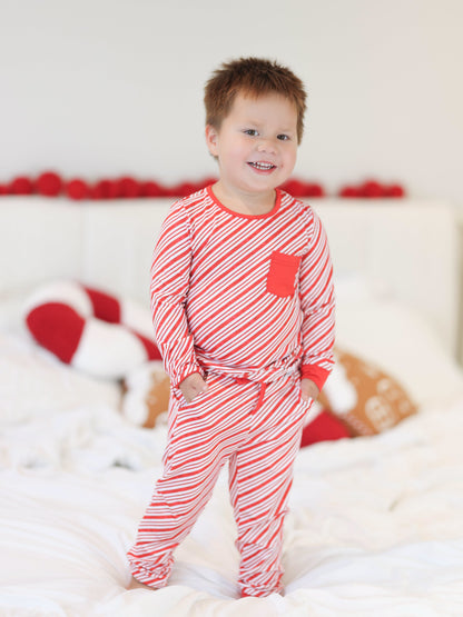 Unisex Adult and Kid Candy Cane Stripes Set Preorder (FH26)