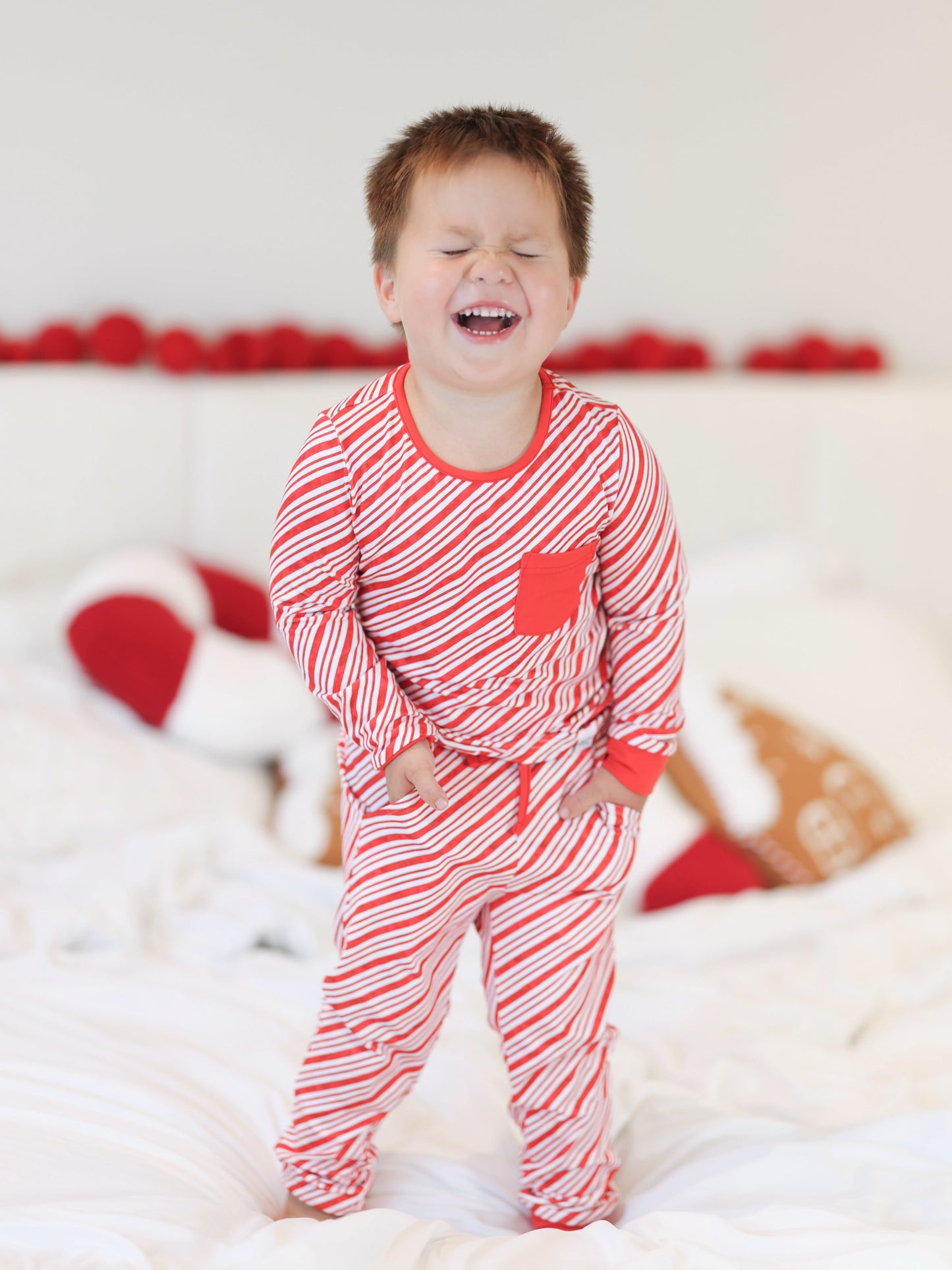 Unisex Adult and Kid Candy Cane Stripes Set Preorder (FH26)