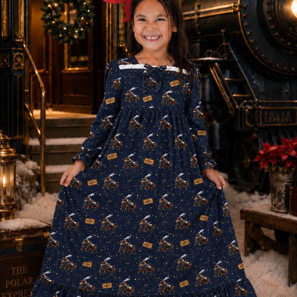 Maxi Gown long or flutter sleeves (Believe 26) Preorder