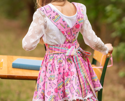 Suspender Skirt {Retro Back to School PREORDER)