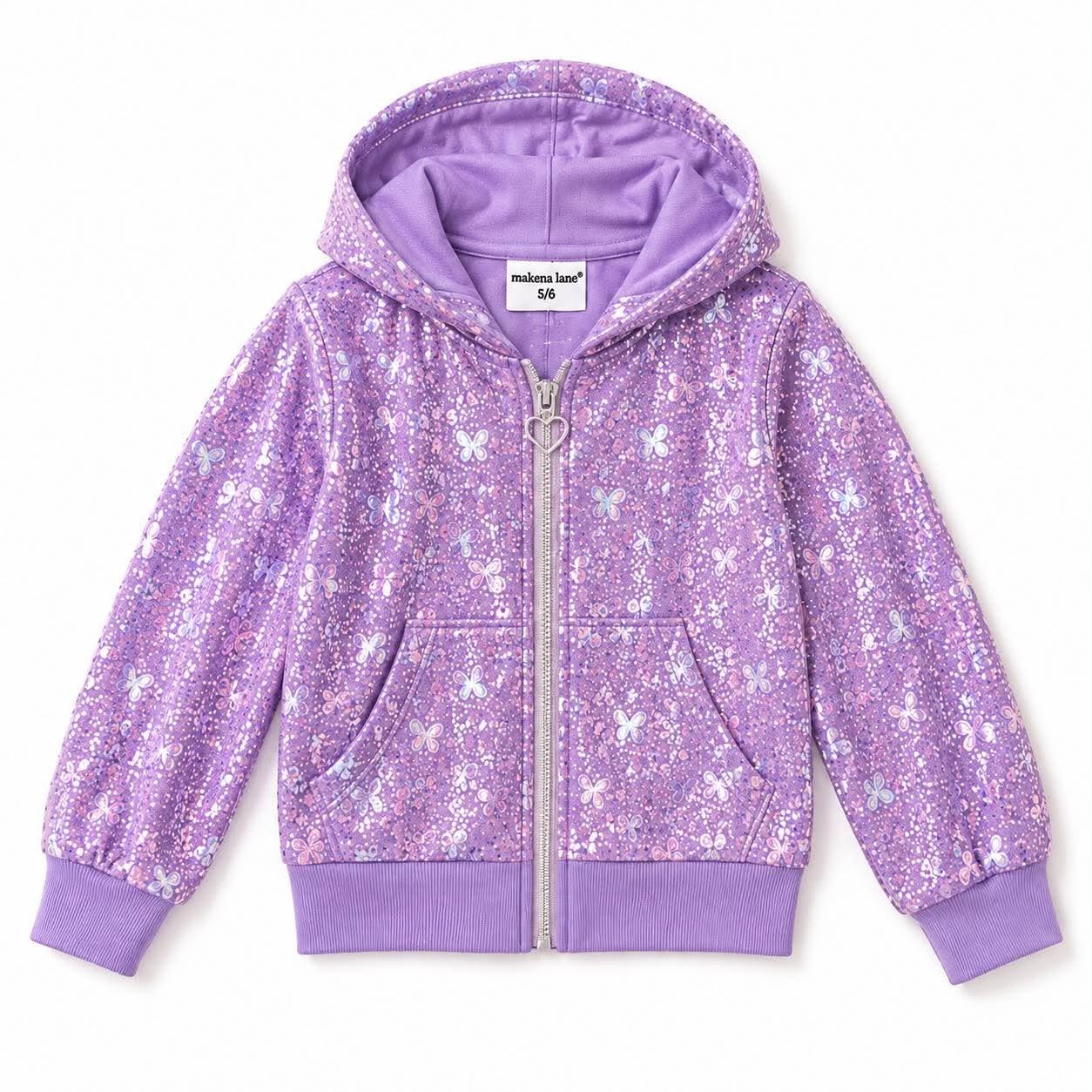 Love for Dolly Butterfly Sequin Hoodie Preorder