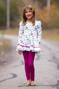 Foliage Long Sleeve Leggings Set
