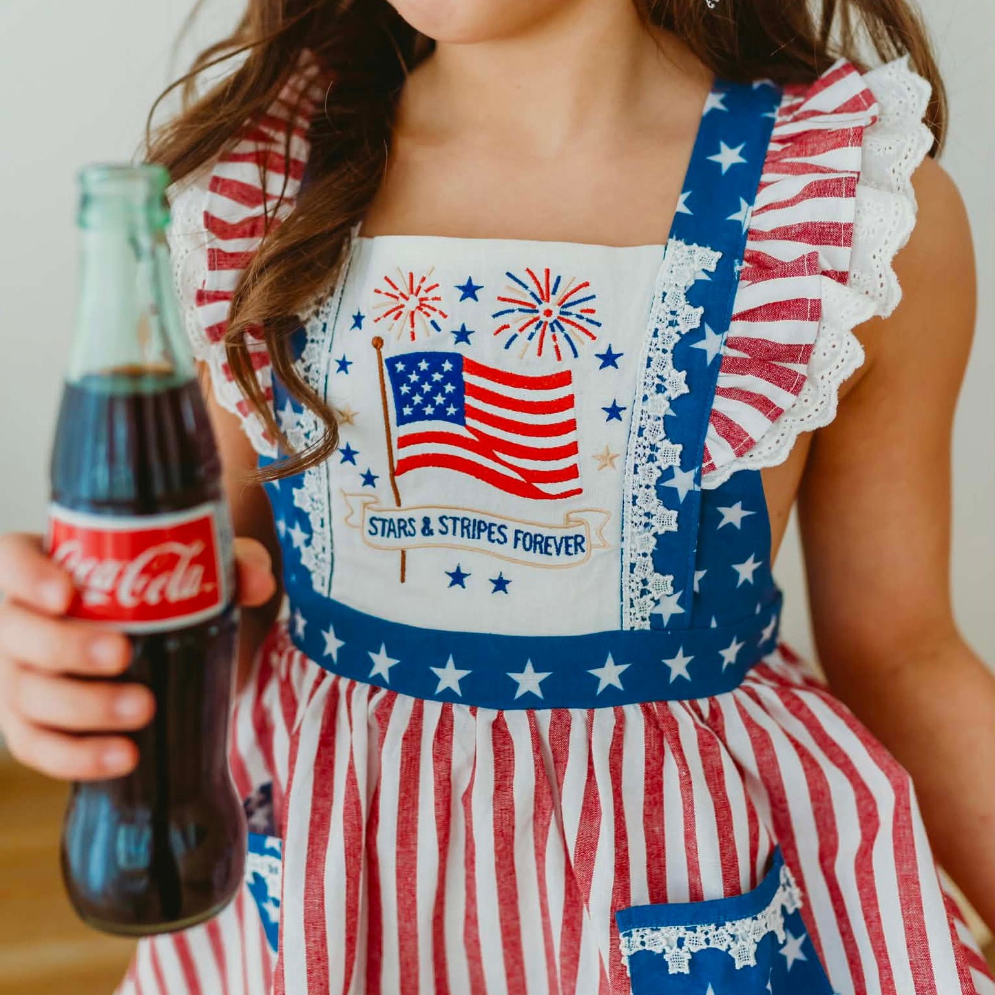 Millie Pinafore Set RWB '26 Preorder