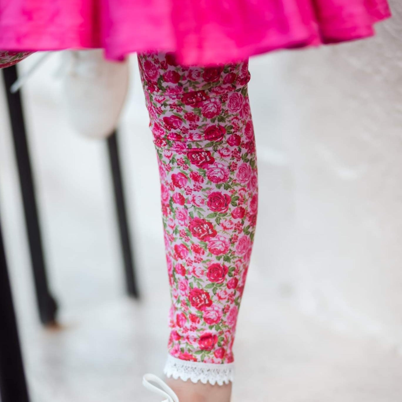 hot pink dress with tights Let's Dress Up! Wearing Hot Pink to the Office Second City Mom