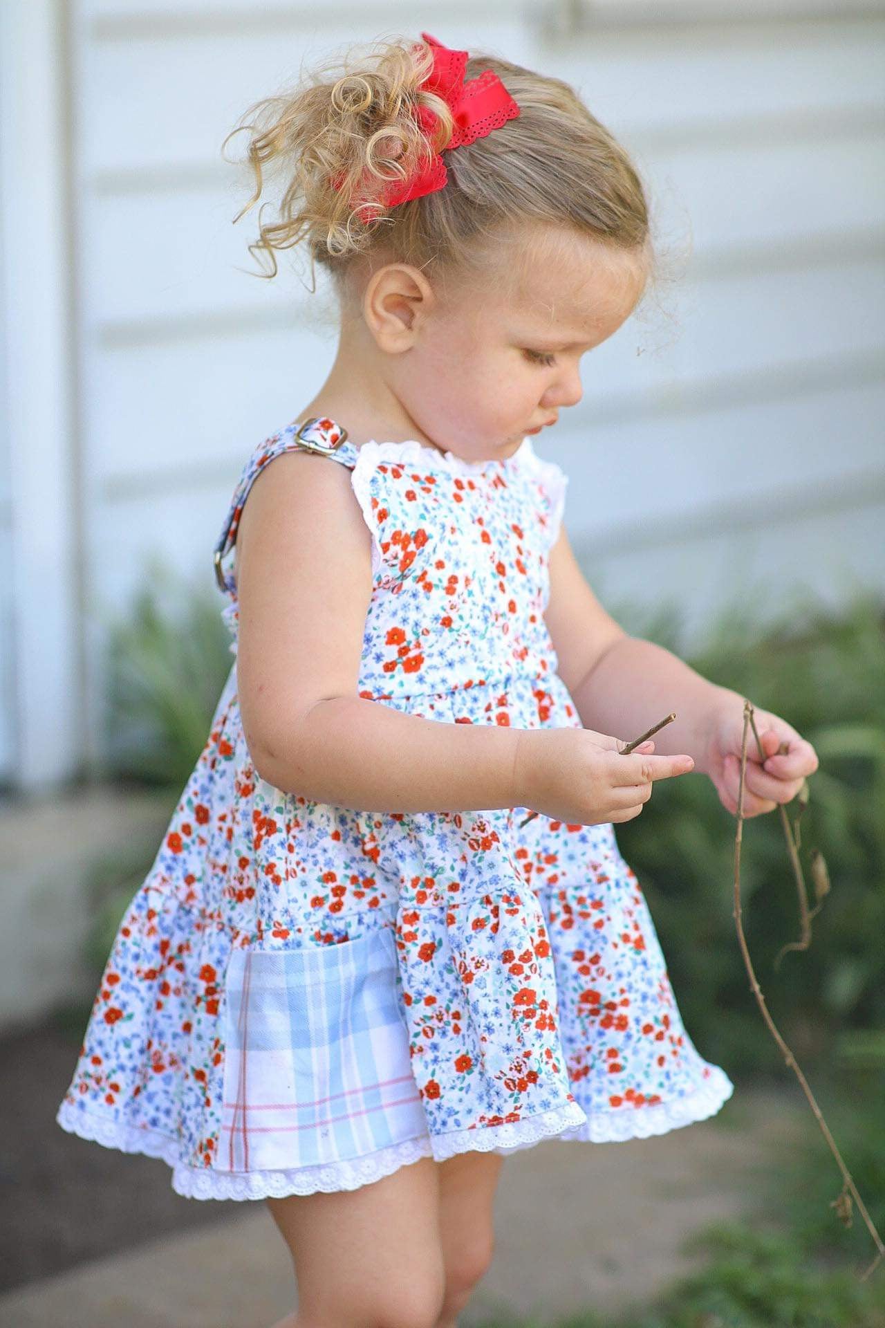 Patriotic Blooms Playset