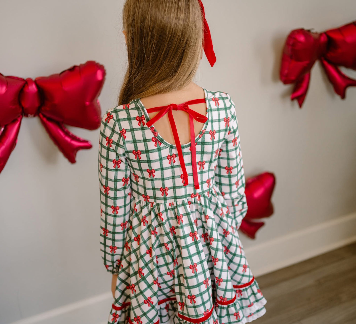 Bow Plaid Ruby Presale