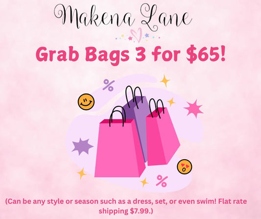 3 item Grab Bags