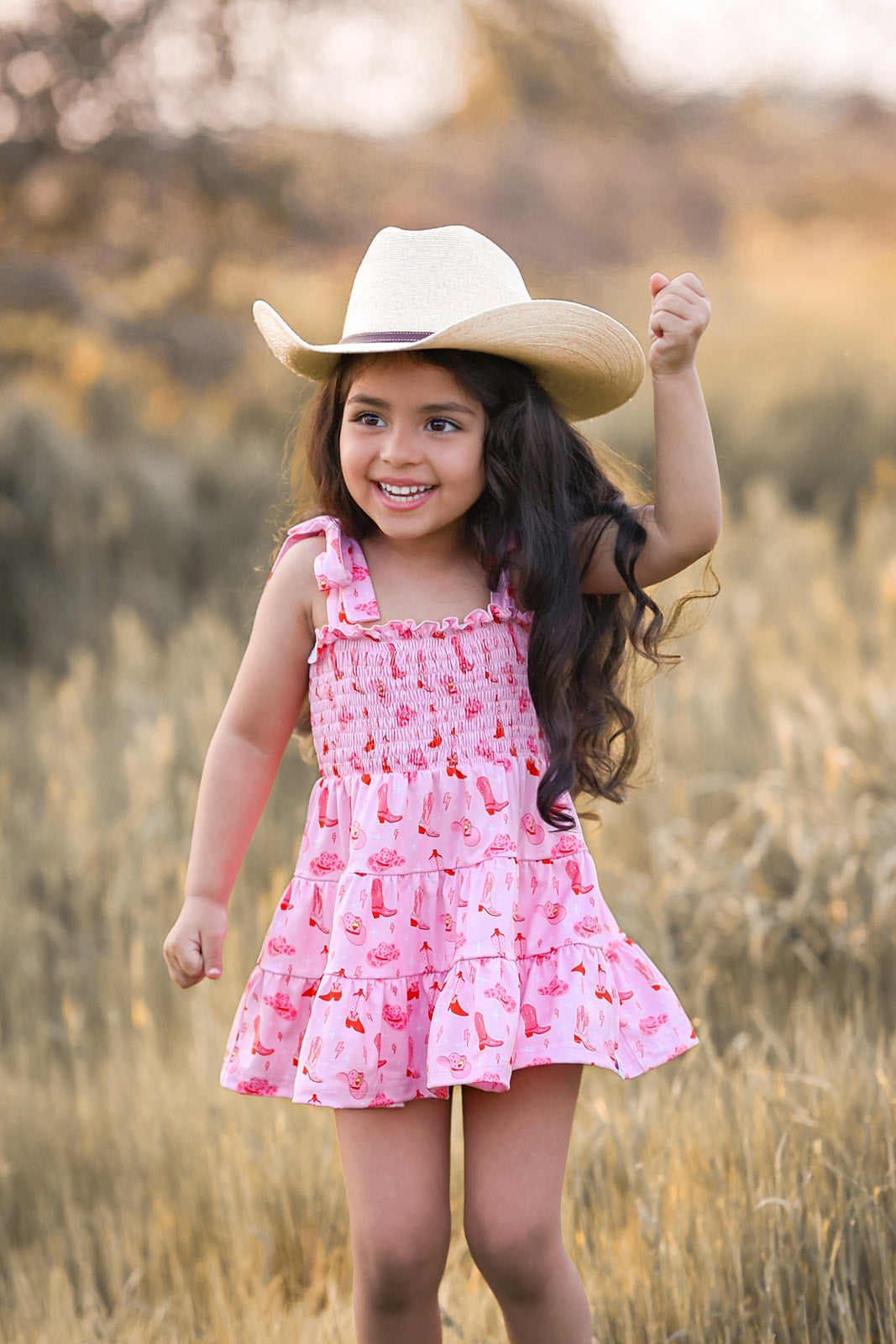 Cowboy Boot Dress set