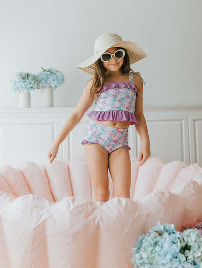 Pastel Daisy's Smocked 2 Piece