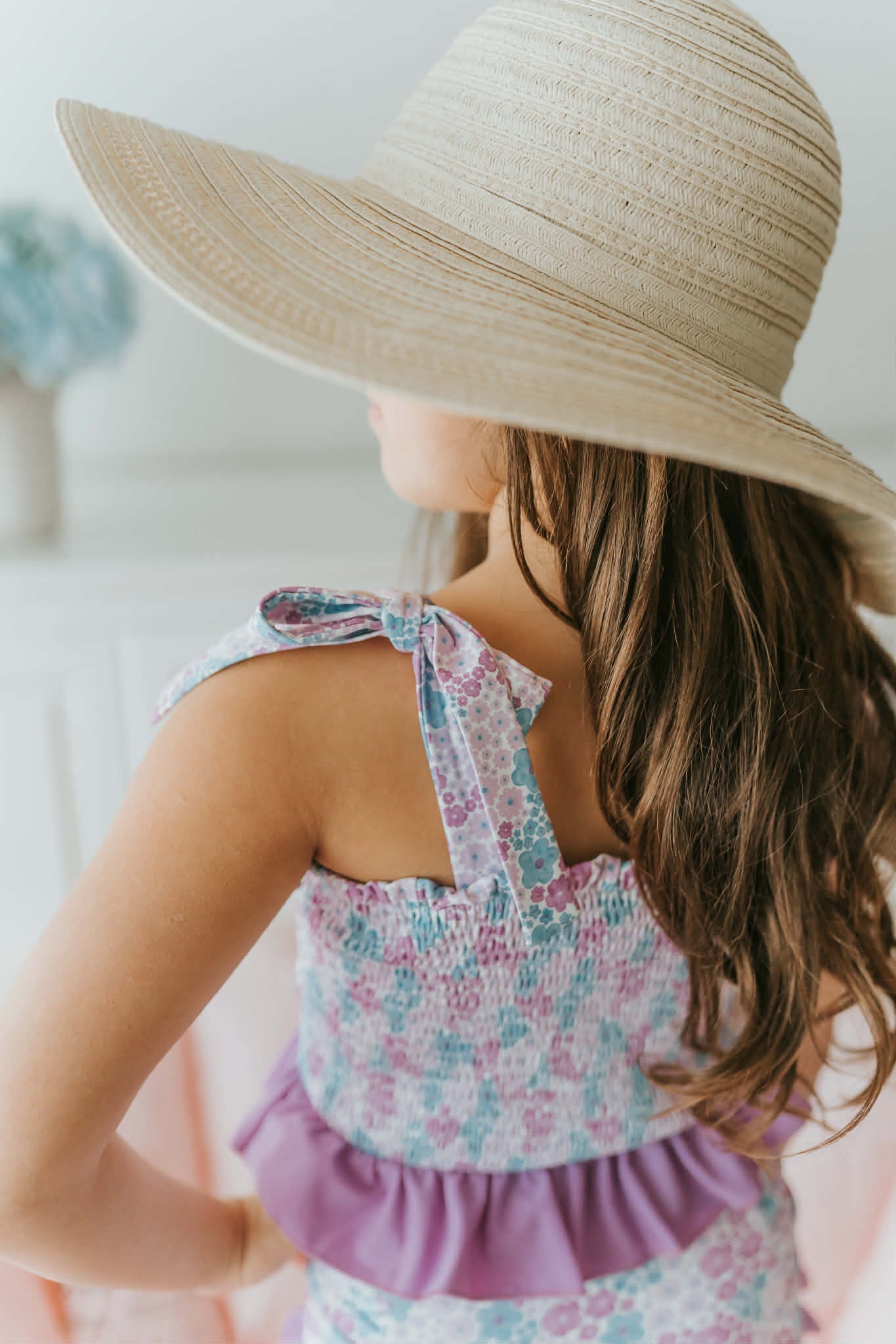 Pastel Daisy's Smocked 2 Piece