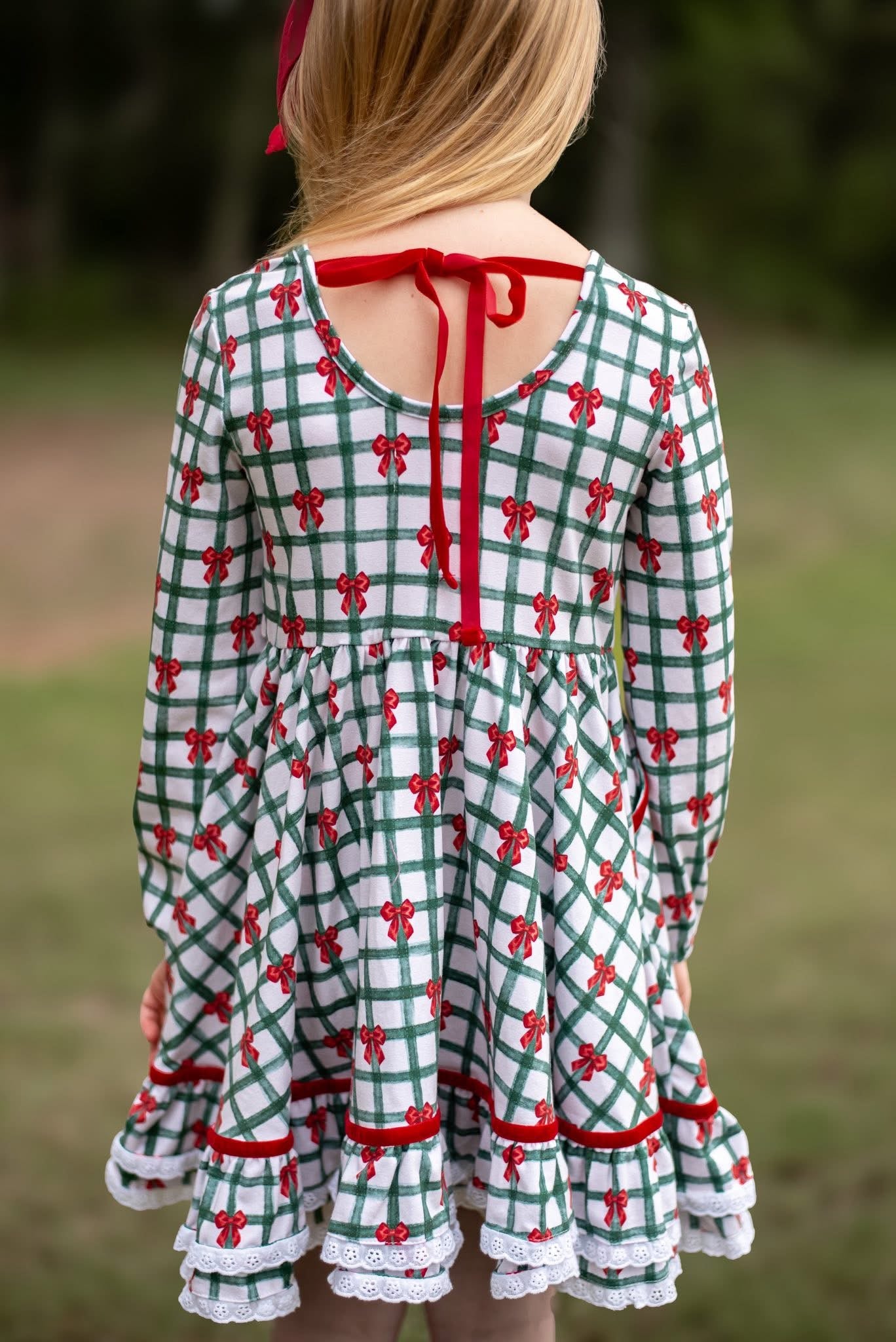 Bow Plaid Ruby Presale
