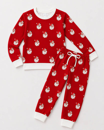 Jogger Sets-Santa Bows or Unisex Santa Preorder (FH26)