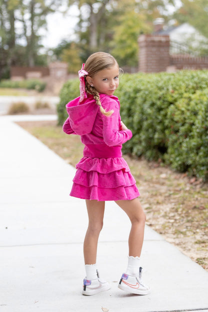 Hot pink Hearts Willow Set Presale