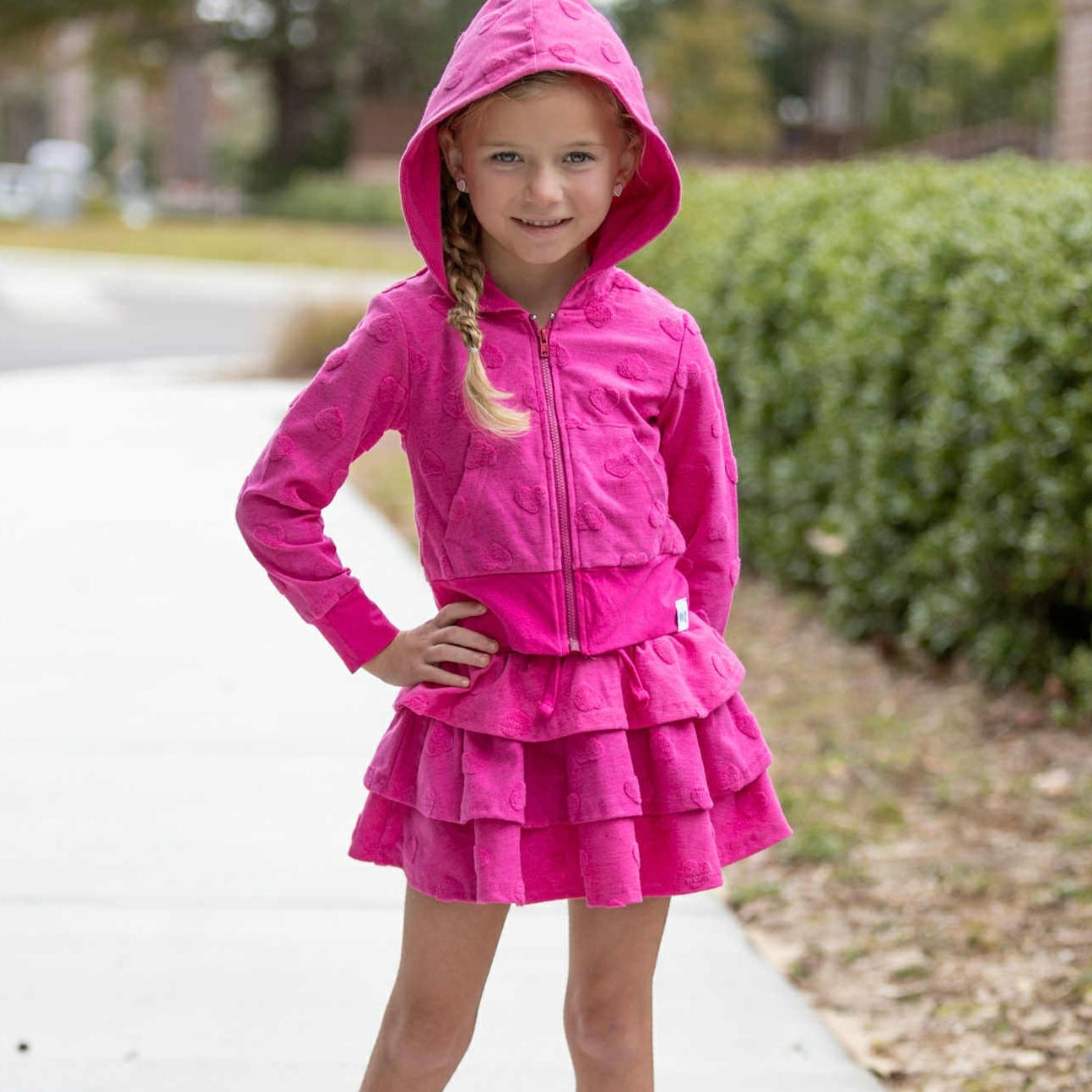 Hot pink Hearts Willow Set Presale