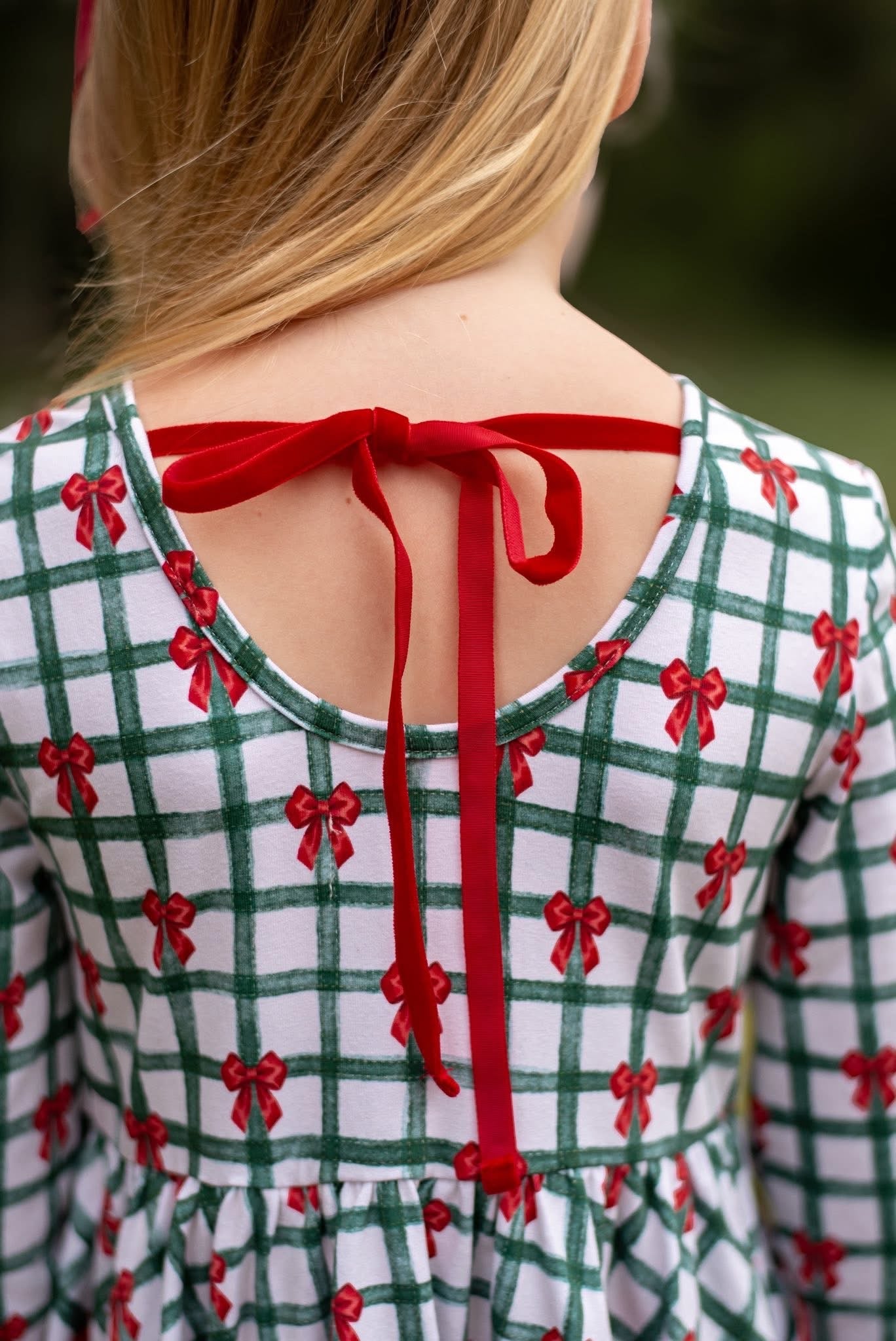 Bow Plaid Ruby Presale