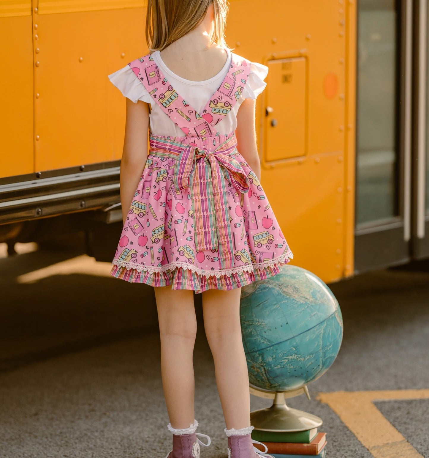 Suspender Skirt {Retro Back to School PREORDER)