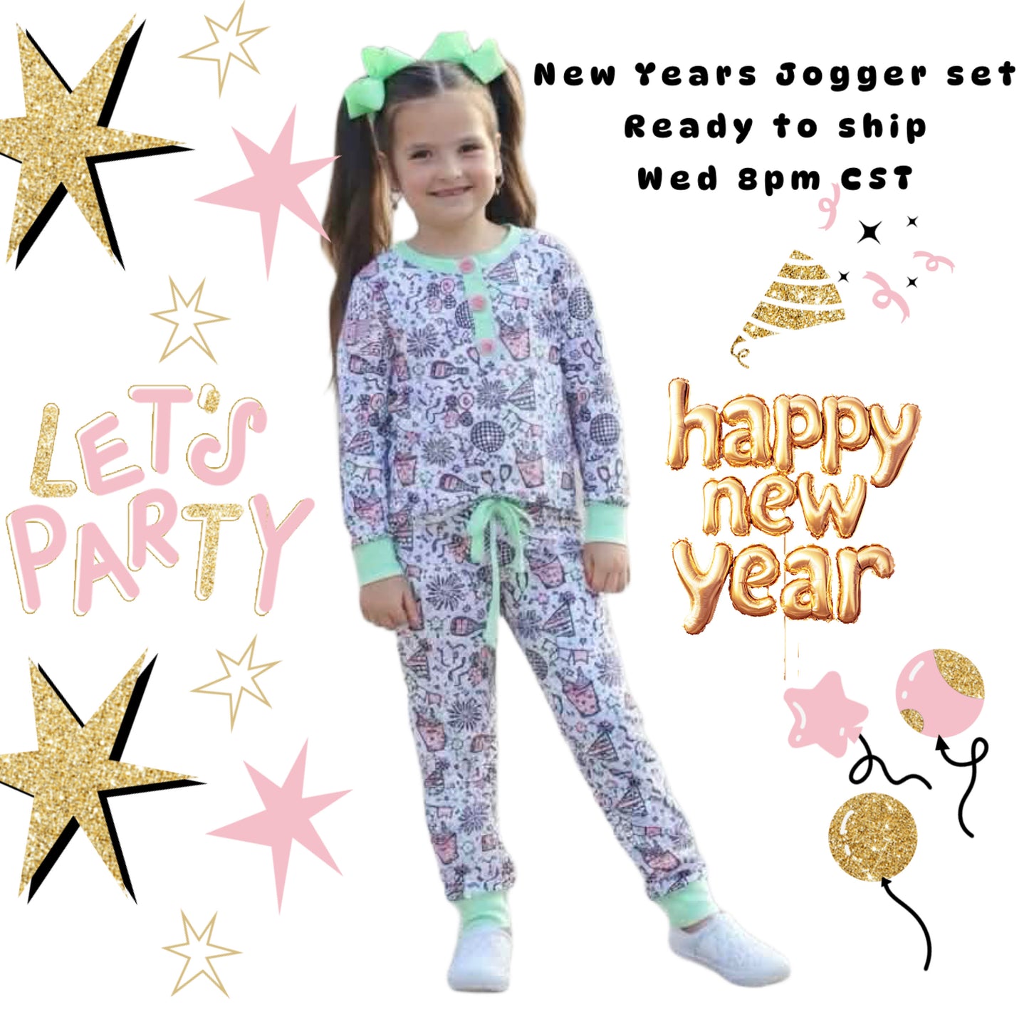 LPK New Years Jogger set