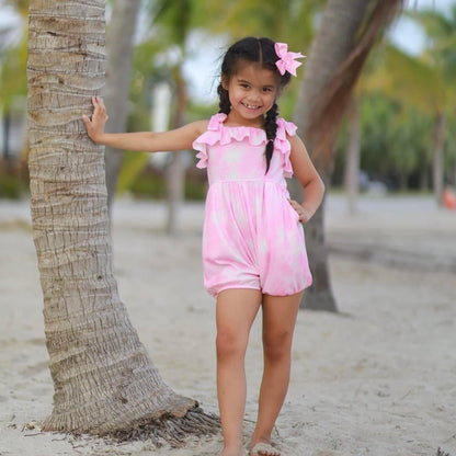 Tie Dye Rompers (pink, blue, lavender)