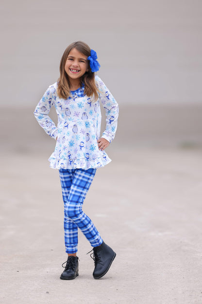 Snowy Friends Tunic Set