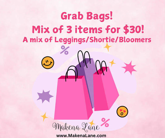 Grab Bag (mix of legging/shortie/bloomer)