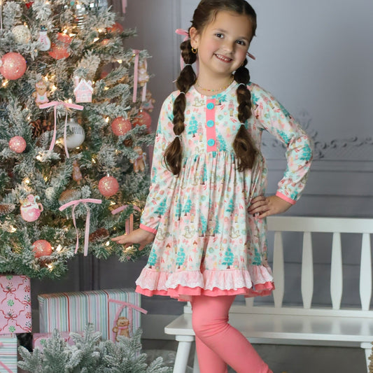 LPK Nutcracker Twirl Dress Set