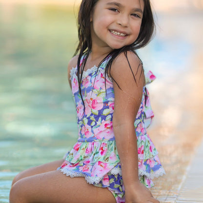 Pops of Floral Tankini Set