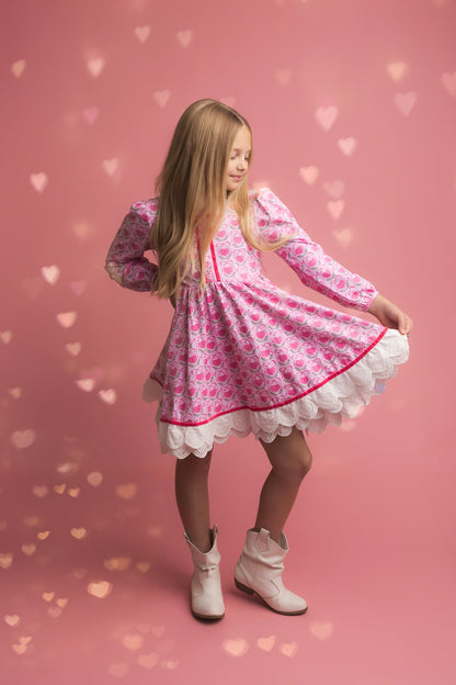 Vintage Heart Oliviah Set (length & sleeve options) Preorder