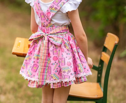 Suspender Skirt {Retro Back to School PREORDER)