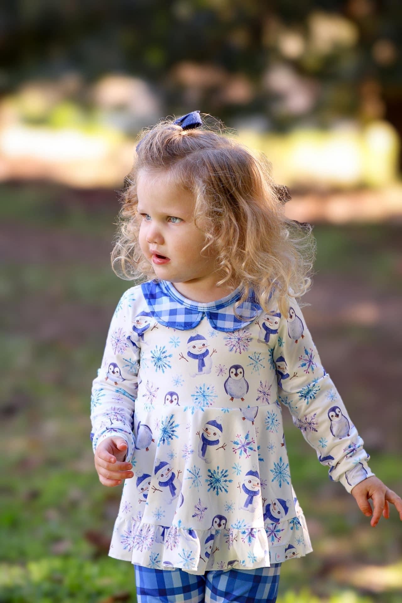 Snowy Friends Tunic Set