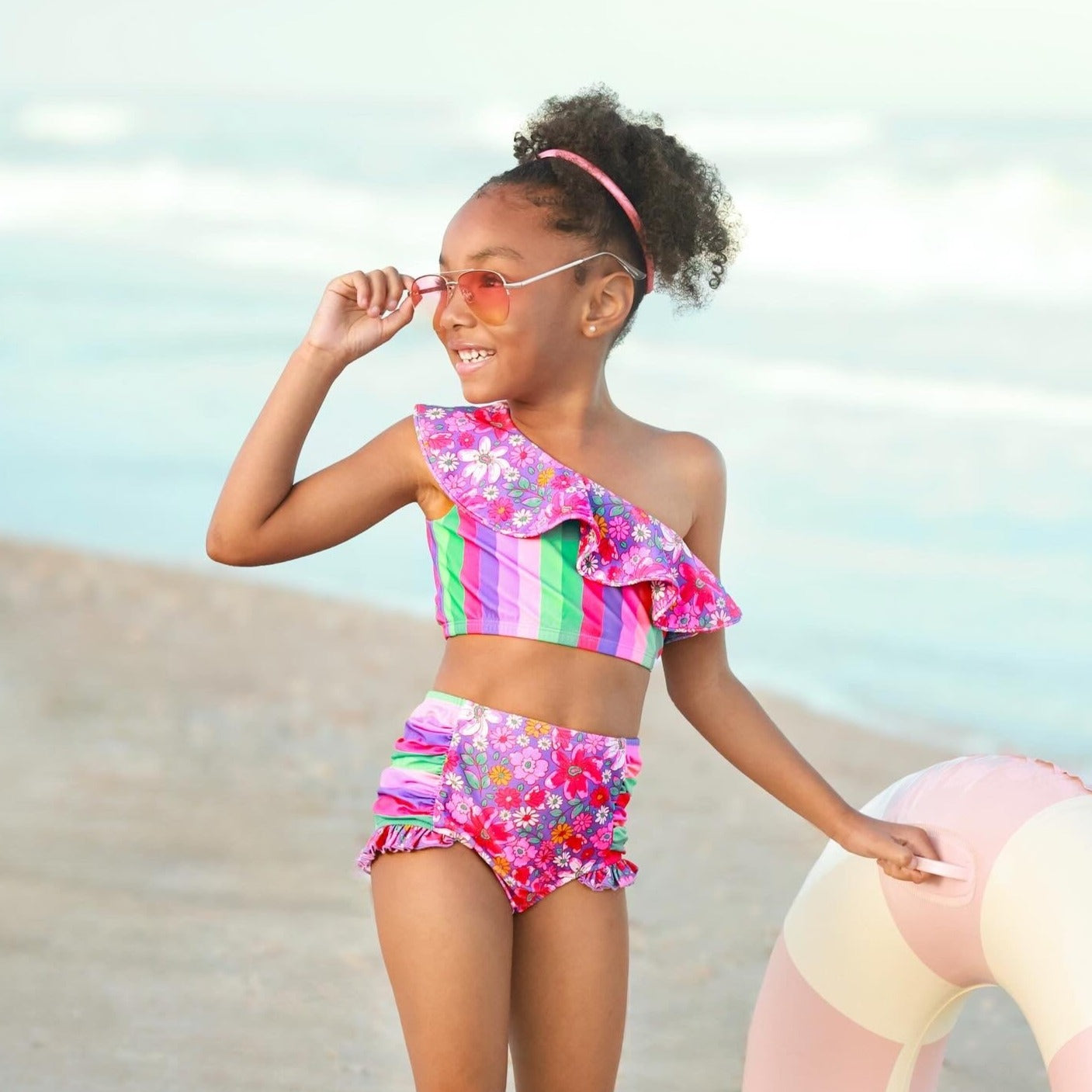 High Waisted Two piece Florida Coast 6.0