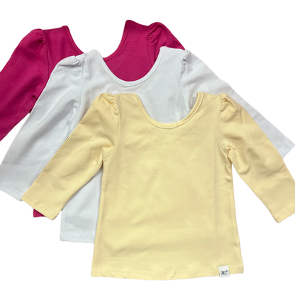 Long sleeve layering shirt