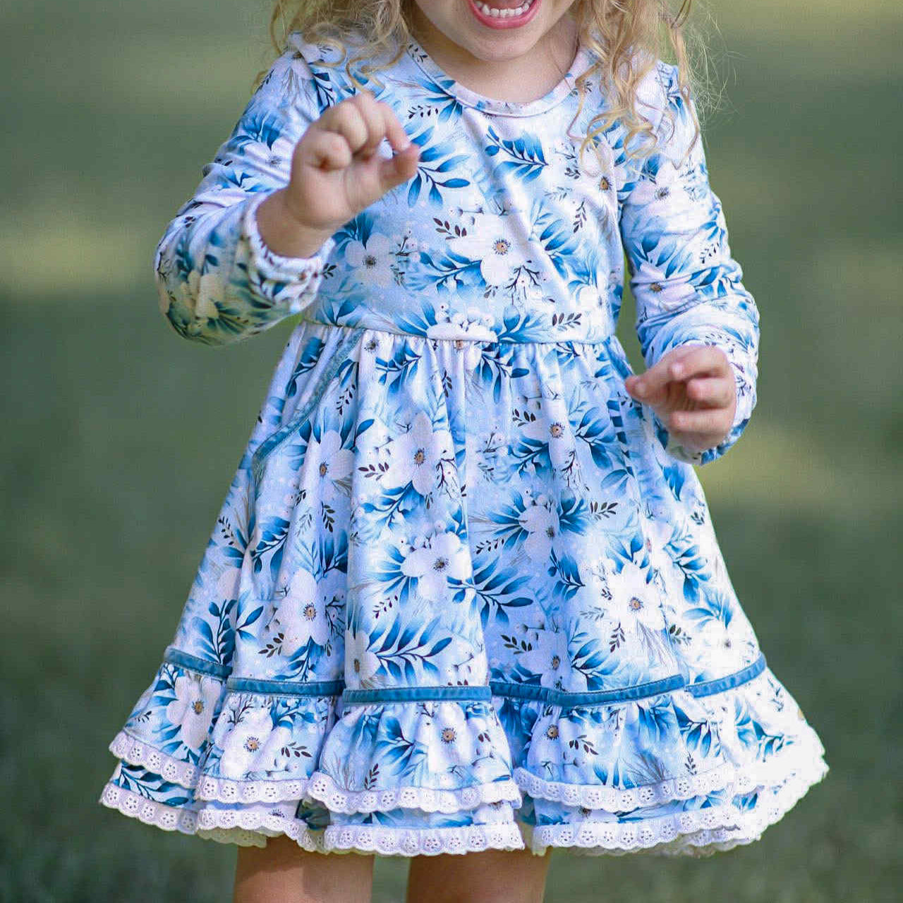 Winter blue floral Ruby Presale