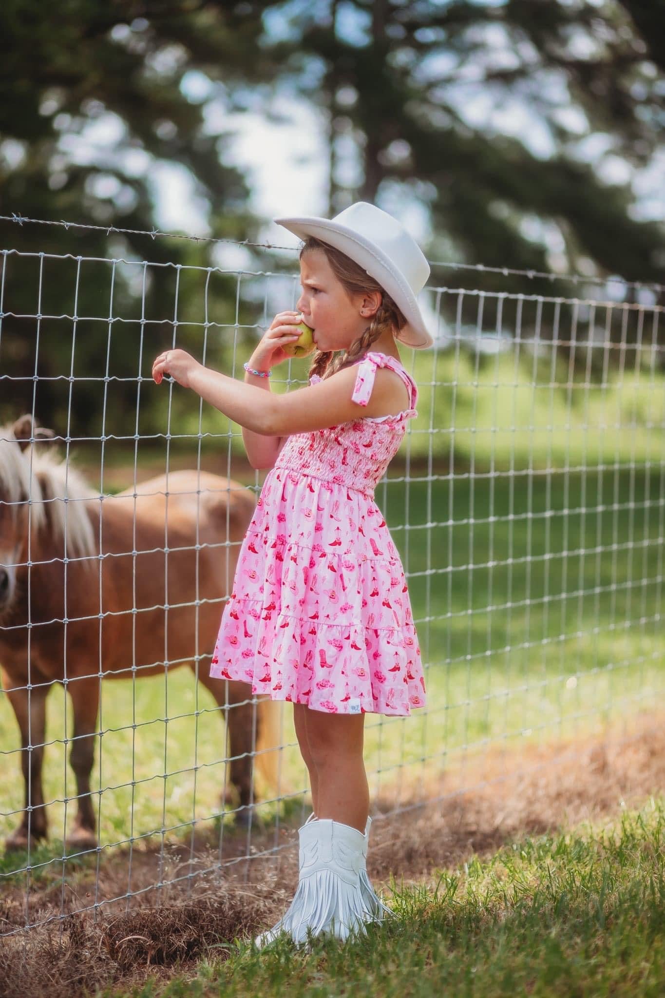 Cowboy Boot Dress set