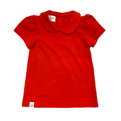 Peterpan collar knit shirts