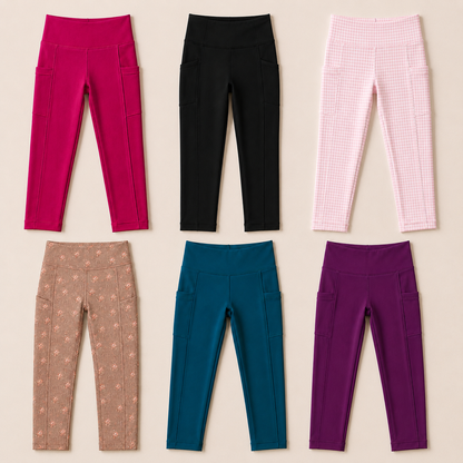 ML Athletic Pocket Leggings Presale (4 solid 2 print options)