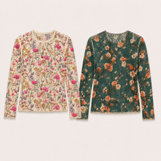 Floral Lace Shirts Preorder FTF26