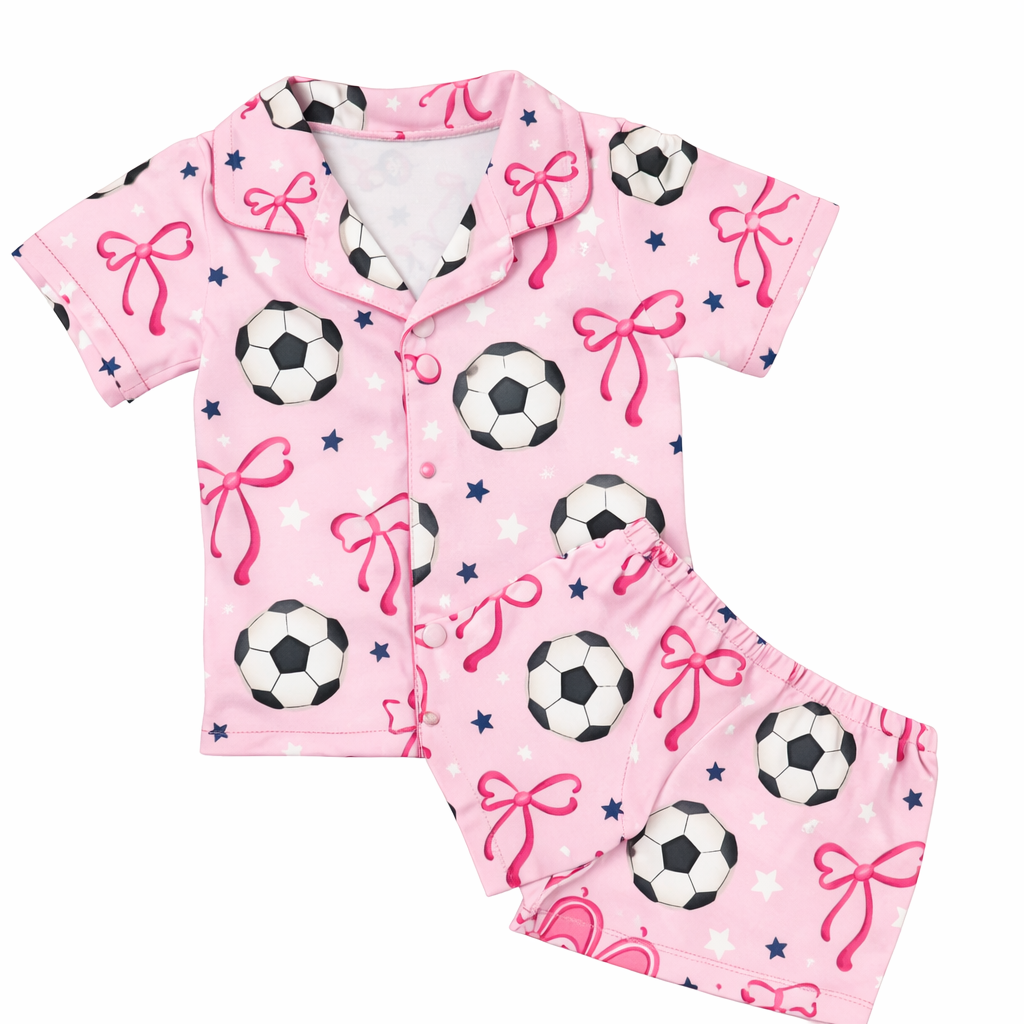 Pajama set (Girly Pop & Soccer)