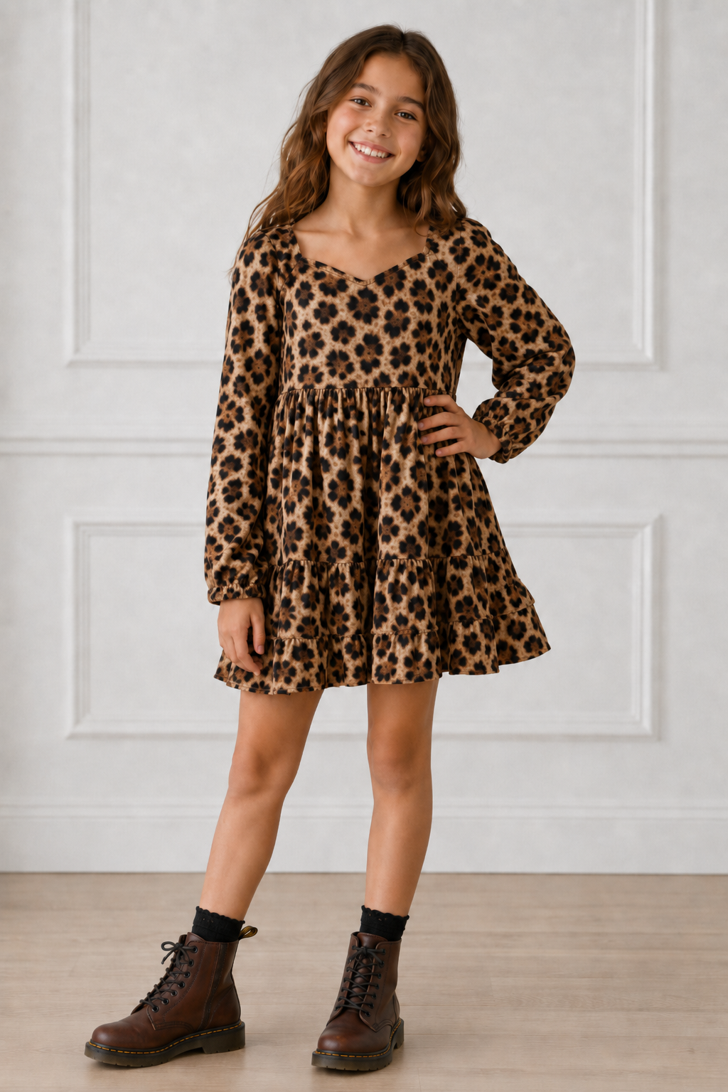 LPK Animal Print Aria Twirl 3 Piece Set Presale