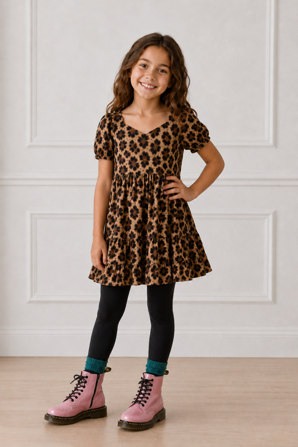 LPK Animal Print Aria Twirl 3 Piece Set Presale