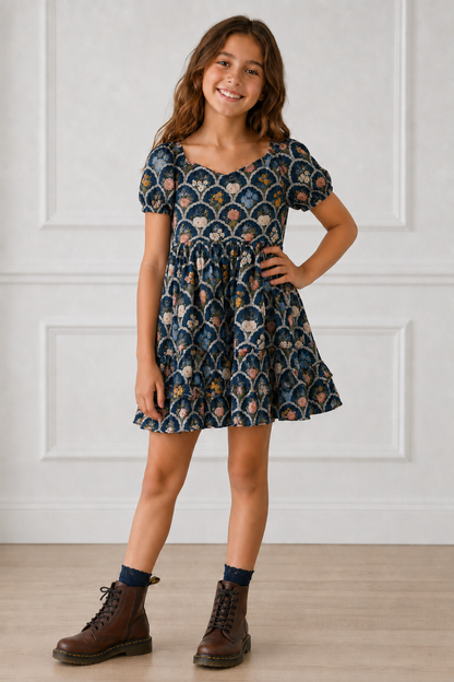 LPK Navy Scallop Aria Twirl 3 Piece Set Presale