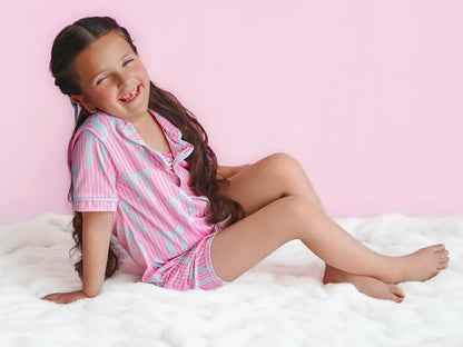 Bows Pjs (Mama or Girls)