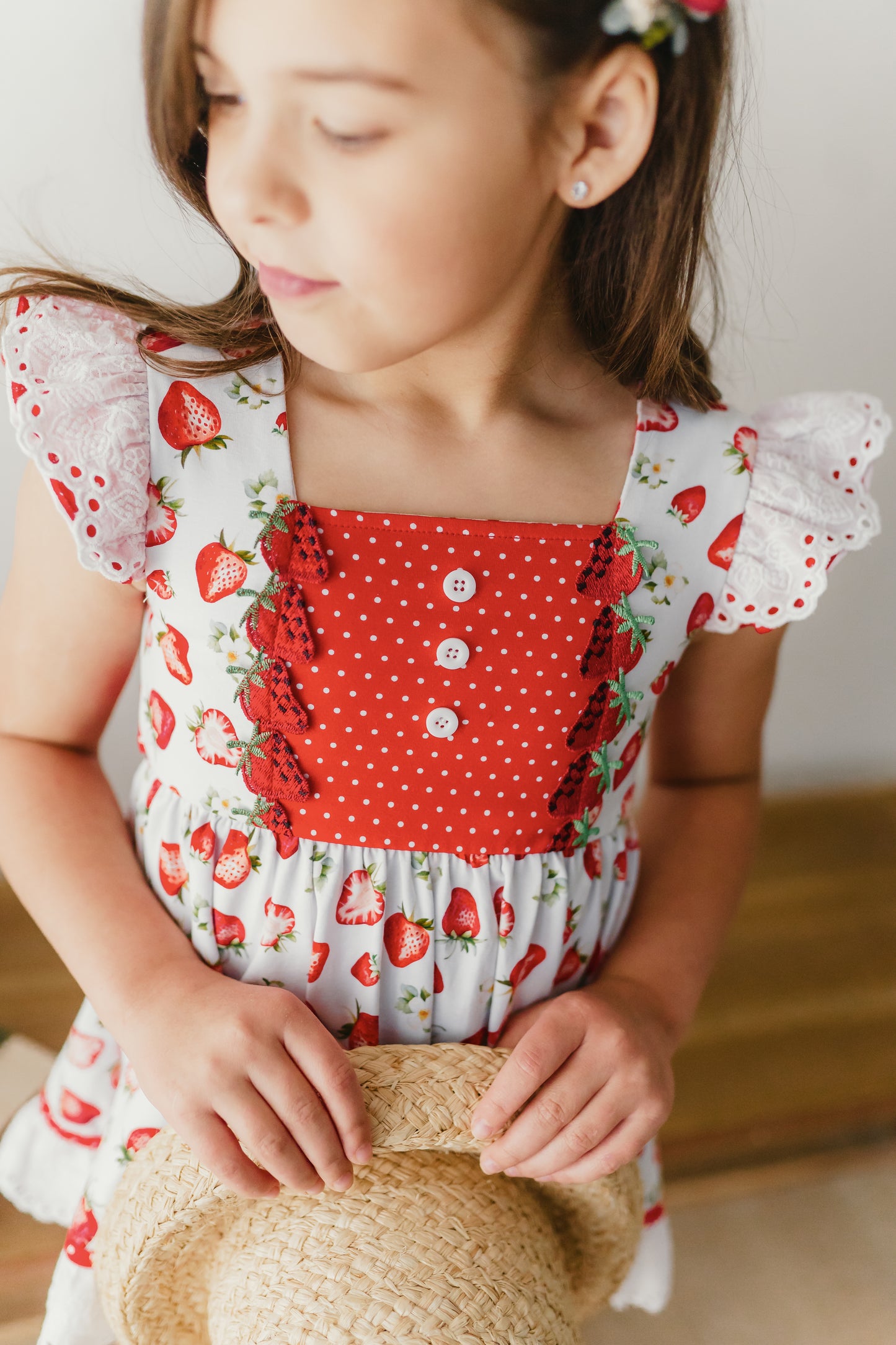Strawberry Knit Sawyer
