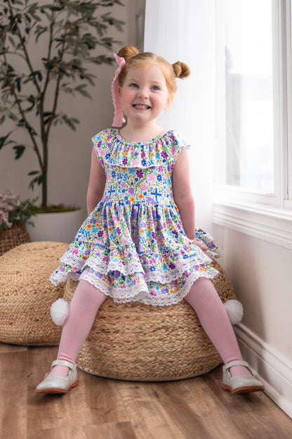 Floral Crosses LPK twirl set