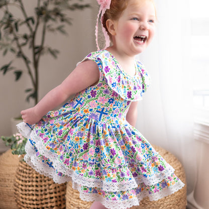 Floral Crosses LPK twirl set