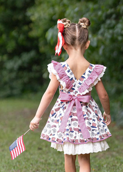 Flag Day Pinafore Set