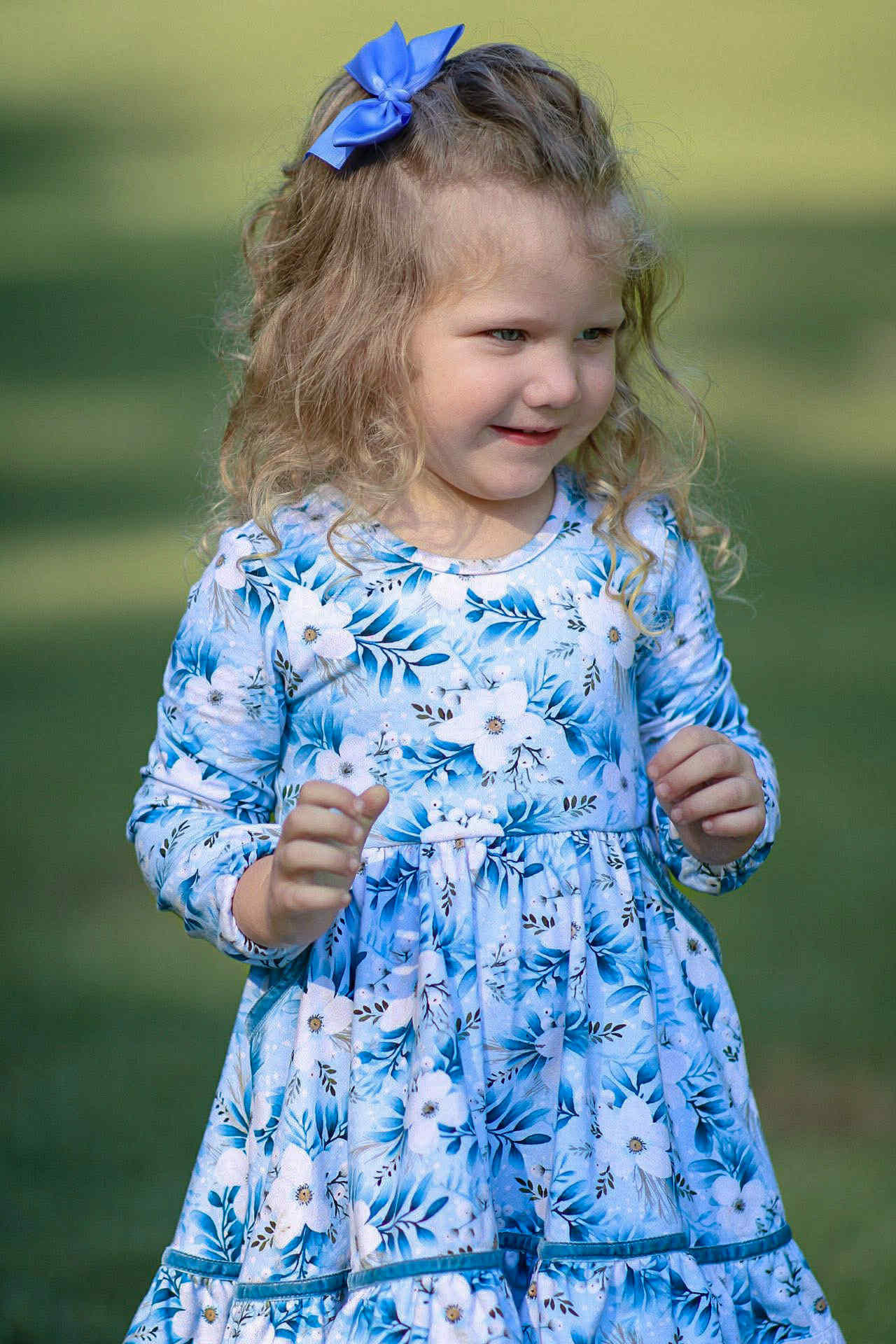 Winter blue floral Ruby Presale