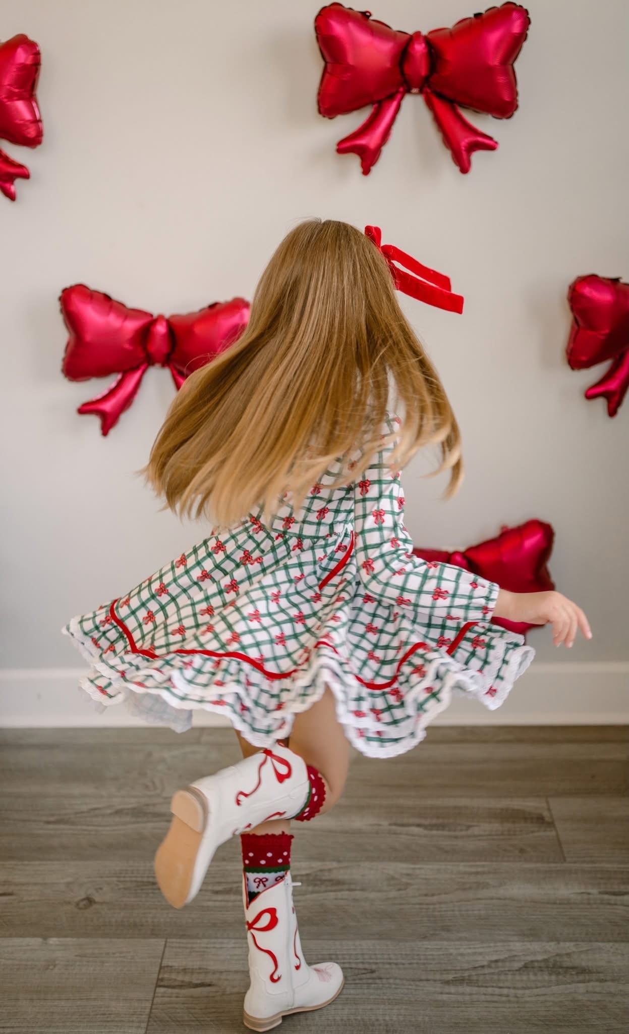 Bow Plaid Ruby Presale