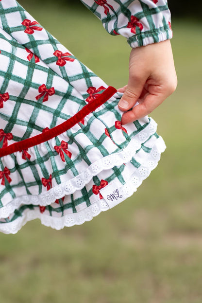 Bow Plaid Ruby Presale